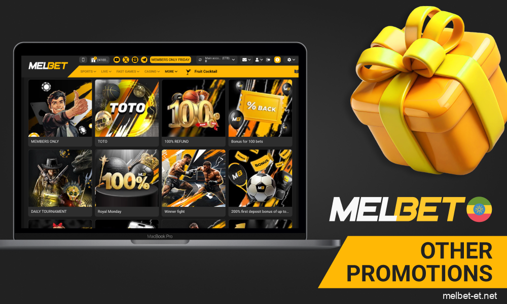 Melbet daily and seasonal promotions